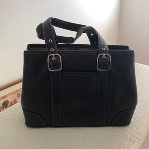 Black coach Hampton tote bag